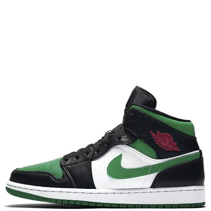 Air Jordan 1 Mid Green Toe