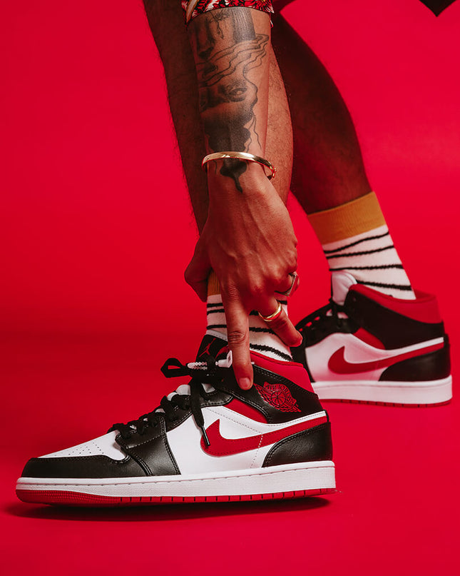 Air Jordan 1 Mid Gym Red 2021