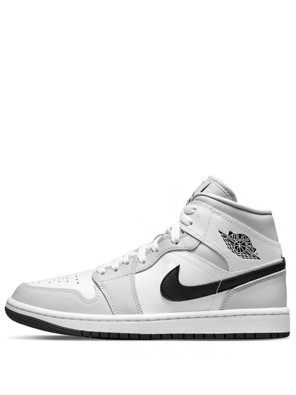 Air Jordan 1 Mid Light Smoke Grey
