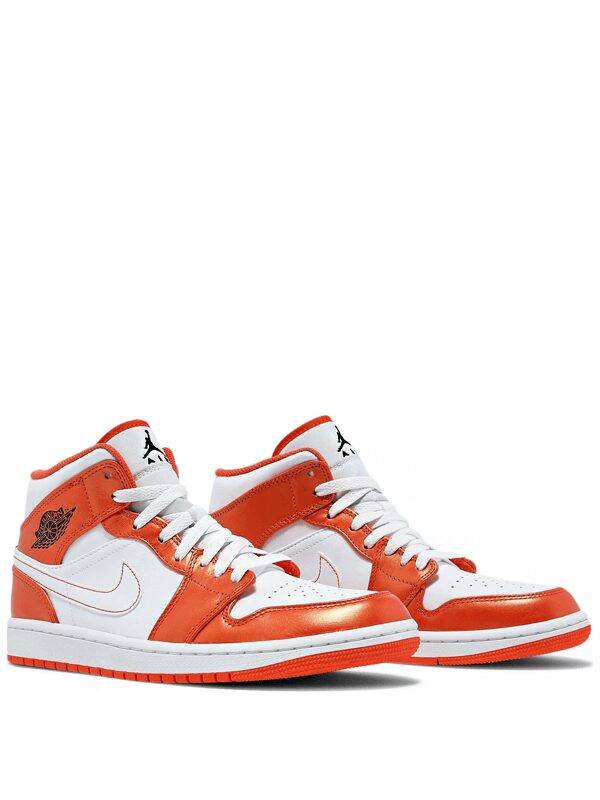 Air Jordan 1 Mid Metallic Orange