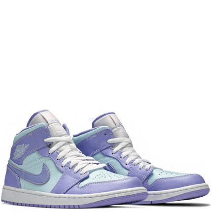 Air Jordan 1 Mid Purple Aqua