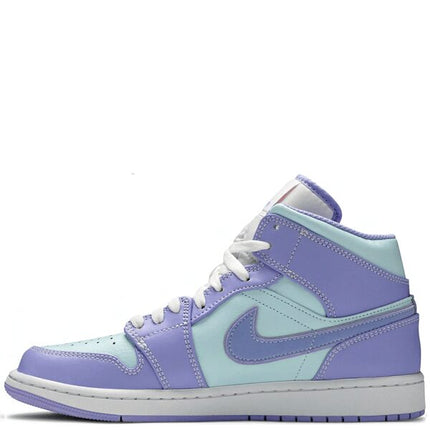 Air Jordan 1 Mid Purple Aqua