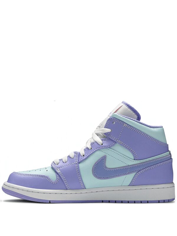 Air Jordan 1 Mid Purple Aqua