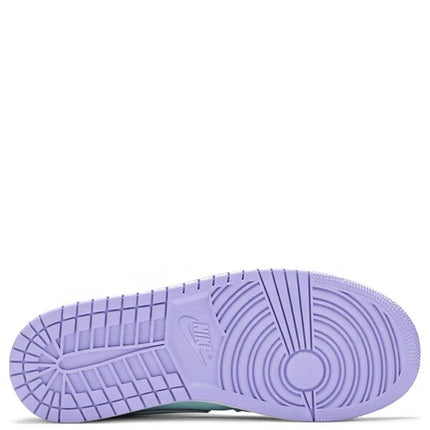 Air Jordan 1 Mid Purple Aqua