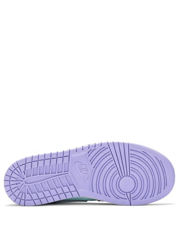 Air Jordan 1 Mid Purple Aqua