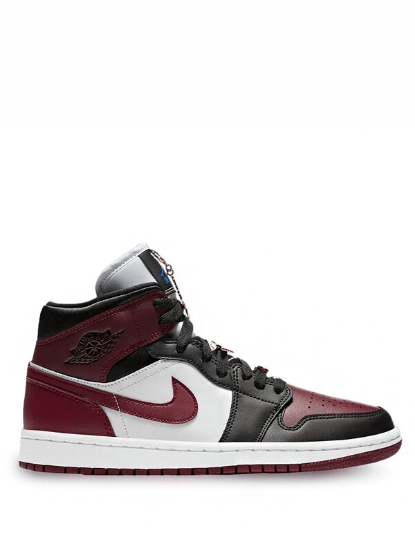 Air Jordan 1 Mid SE Black Dark Beetroot