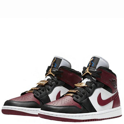 Air Jordan 1 Mid SE Black Dark Beetroot