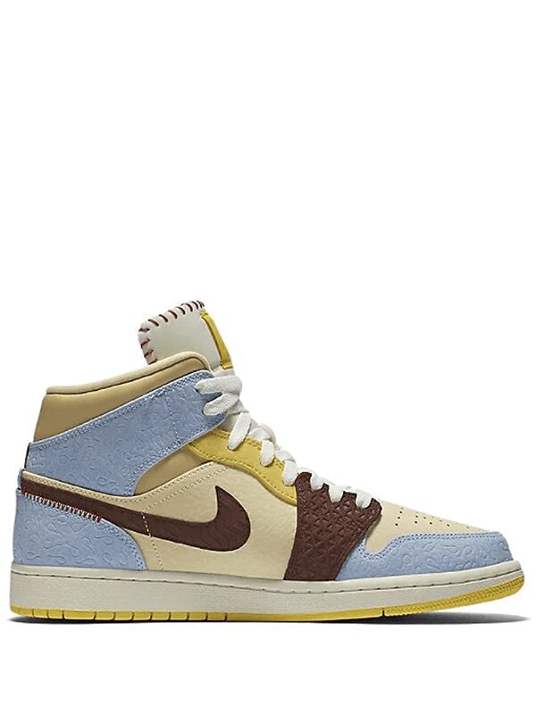 Air Jordan 1 Mid SE Fearless Maison Chateau Rouge