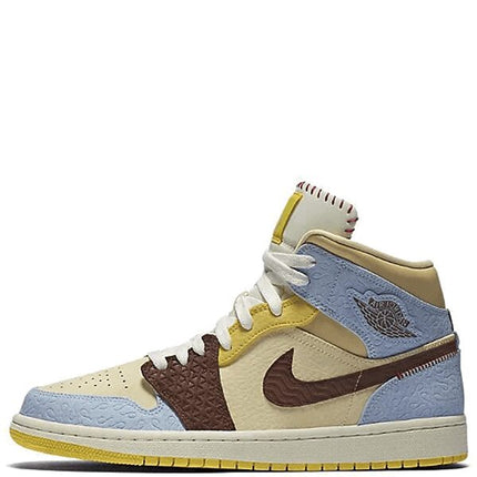 Air Jordan 1 Mid SE Fearless Maison Chateau Rouge