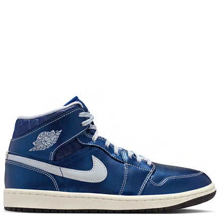 Air Jordan 1 Mid SE Metallic Blue Quilted