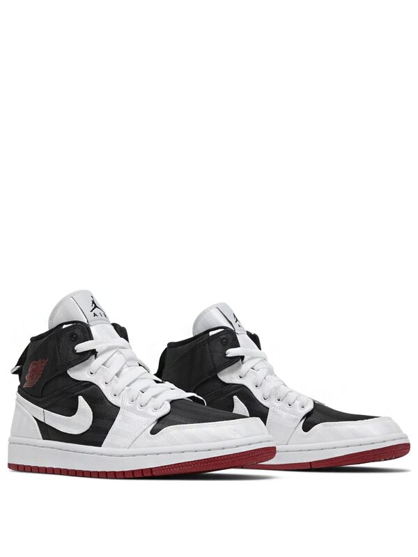 Air Jordan 1 Mid SE Utility White Black Gym Red