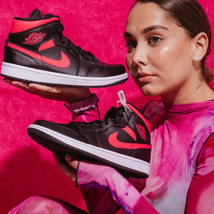 Air Jordan 1 Mid Siren Red