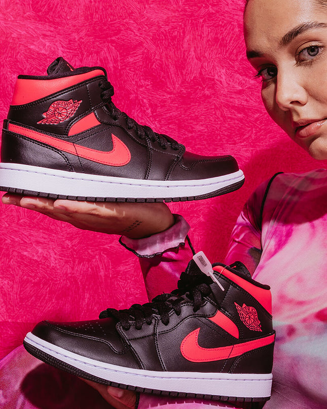 Air Jordan 1 Mid Siren Red