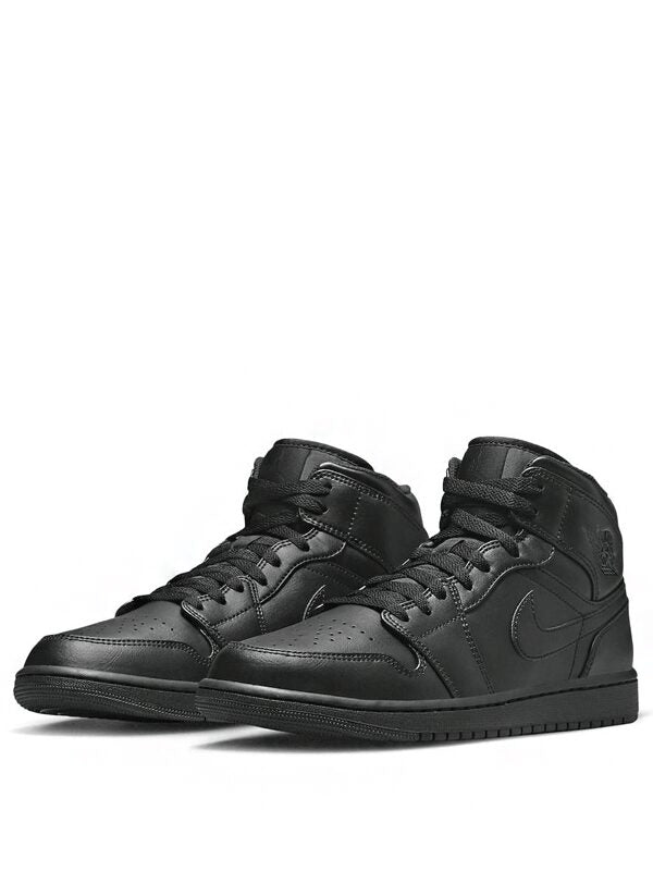 Air Jordan 1 Mid Triple Black (2022)