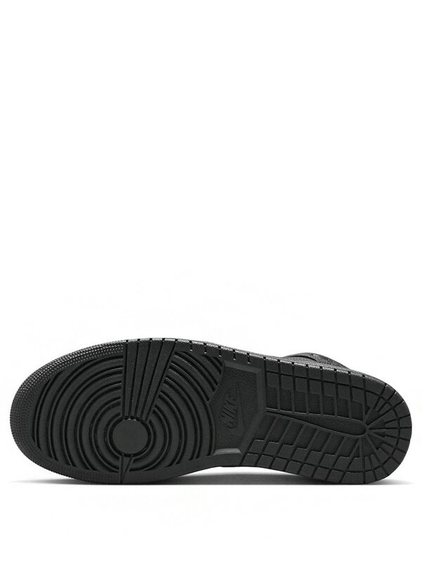 Air Jordan 1 Mid Triple Black (2022)