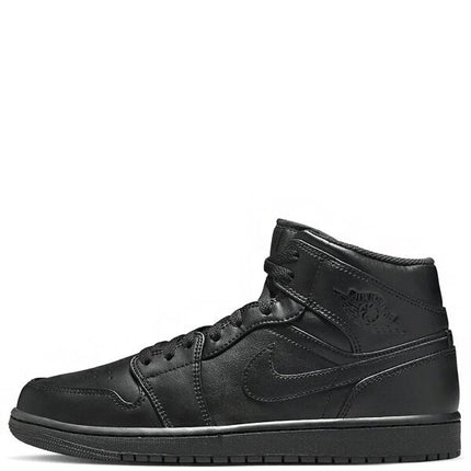 Air Jordan 1 Mid Triple Black (2022)