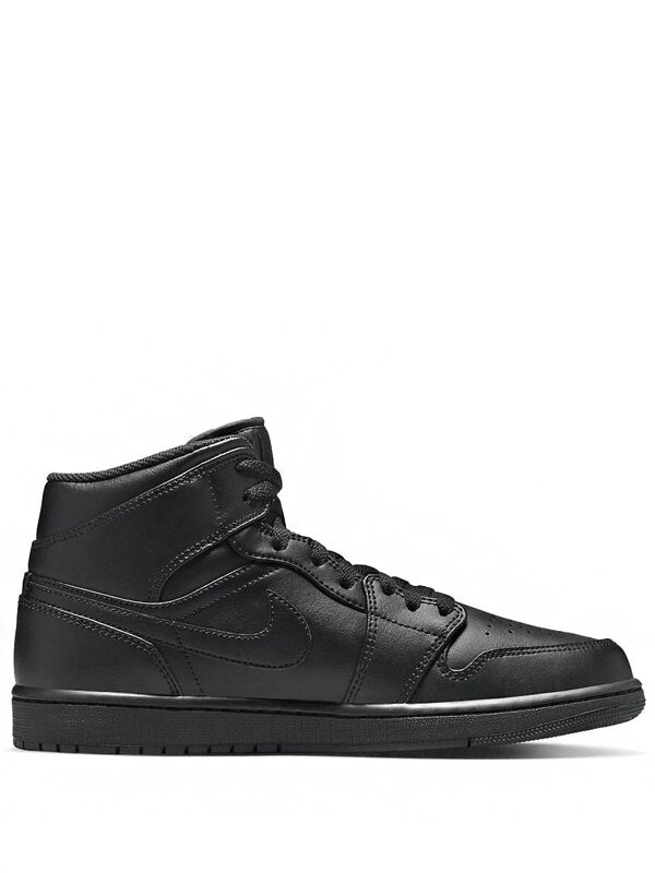 Air Jordan 1 Mid Triple Black (2022)