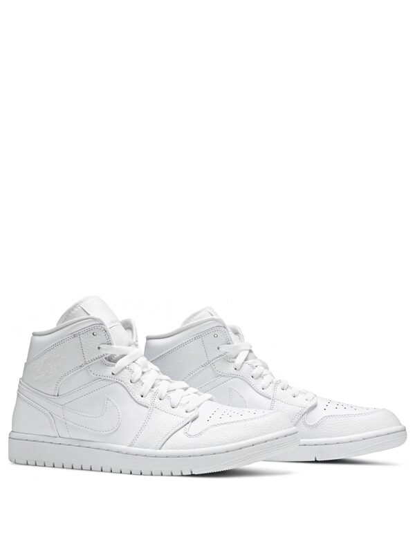 Air Jordan 1 Mid Triple White