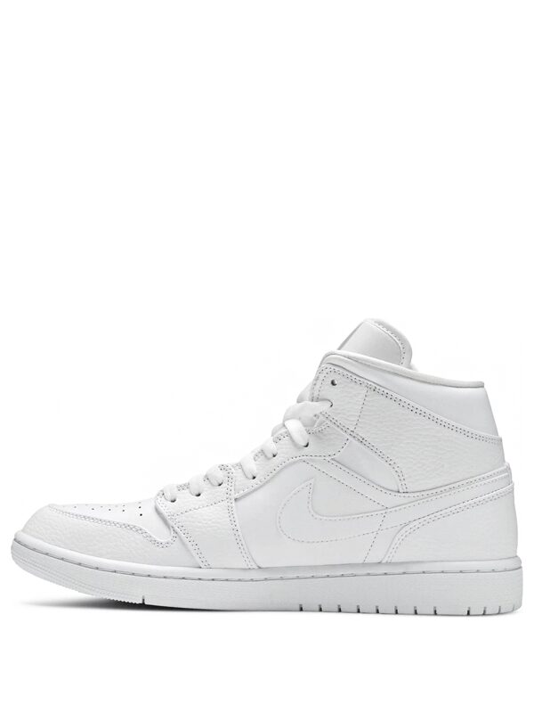 Air Jordan 1 Mid Triple White