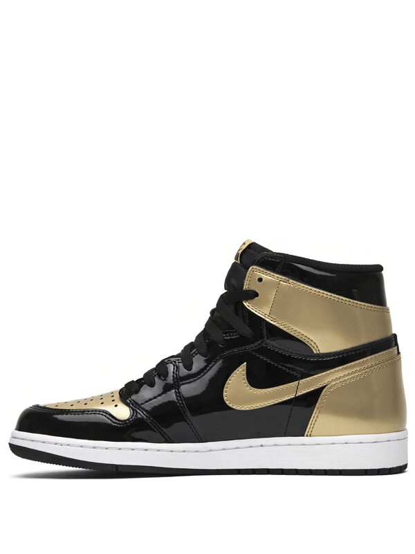 Air Jordan 1 Retro High NRG Patent Gold Toe