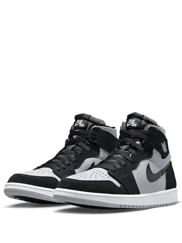 Air Jordan 1 Zoom CMFT Black Light Smoke Grey