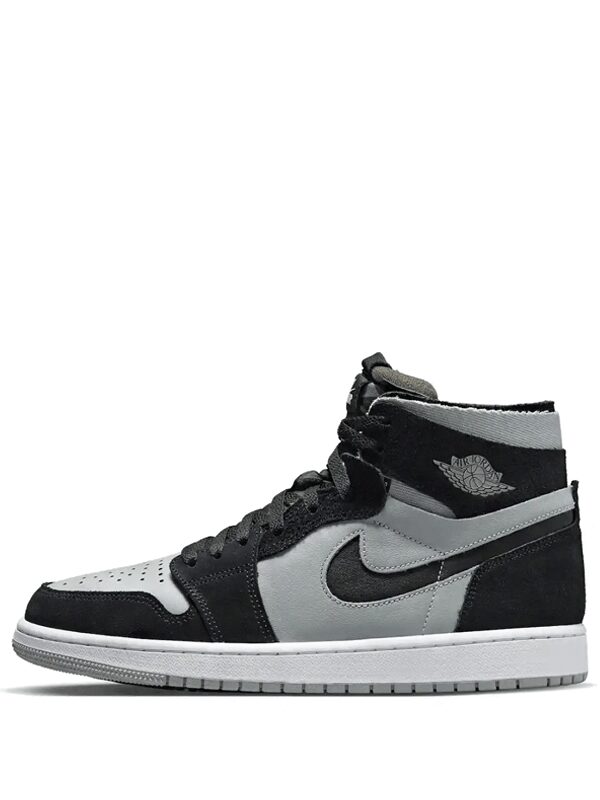Air Jordan 1 Zoom CMFT Black Light Smoke Grey