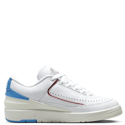 Air Jordan 2 Low Gym Red and Dark Powder Blue