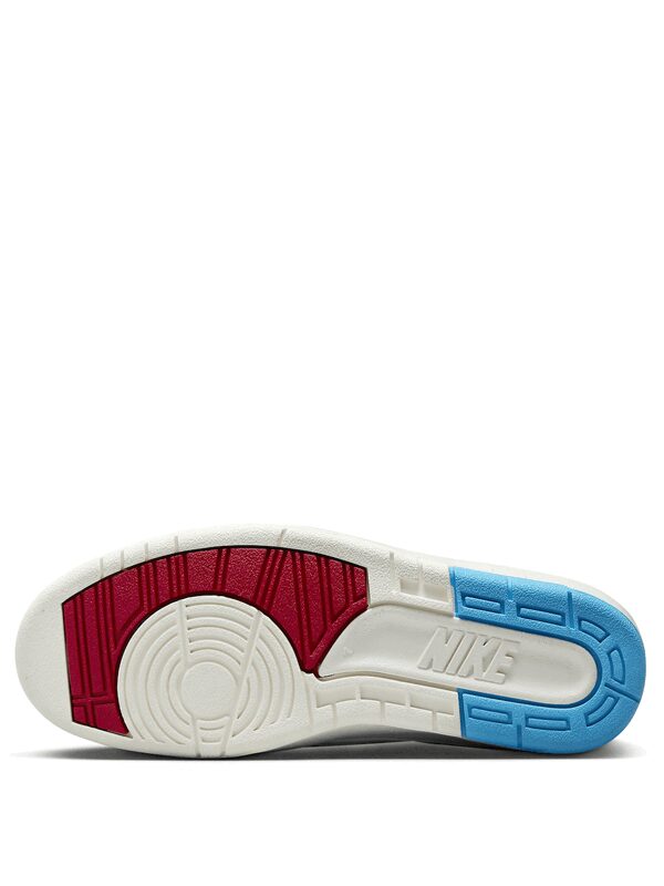 Air Jordan 2 Low Gym Red and Dark Powder Blue