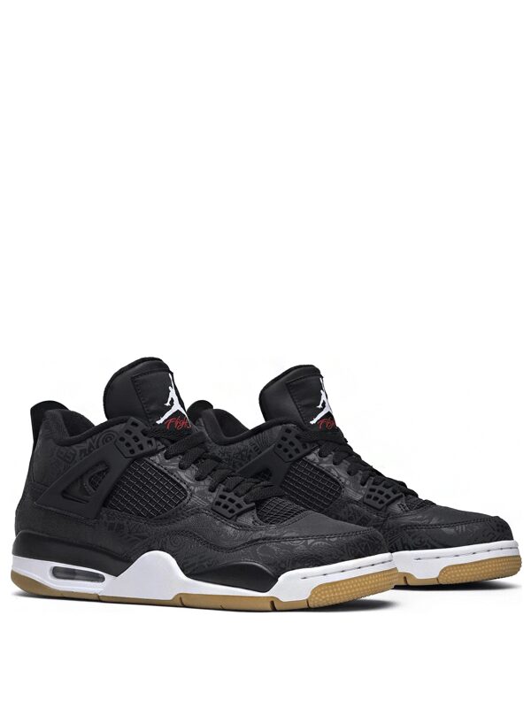 Air Jordan 4 Retro Laser Black Gum