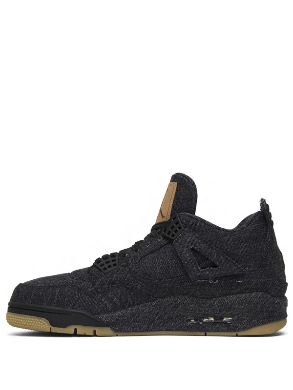 Air Jordan 4 Retro Levi's Black