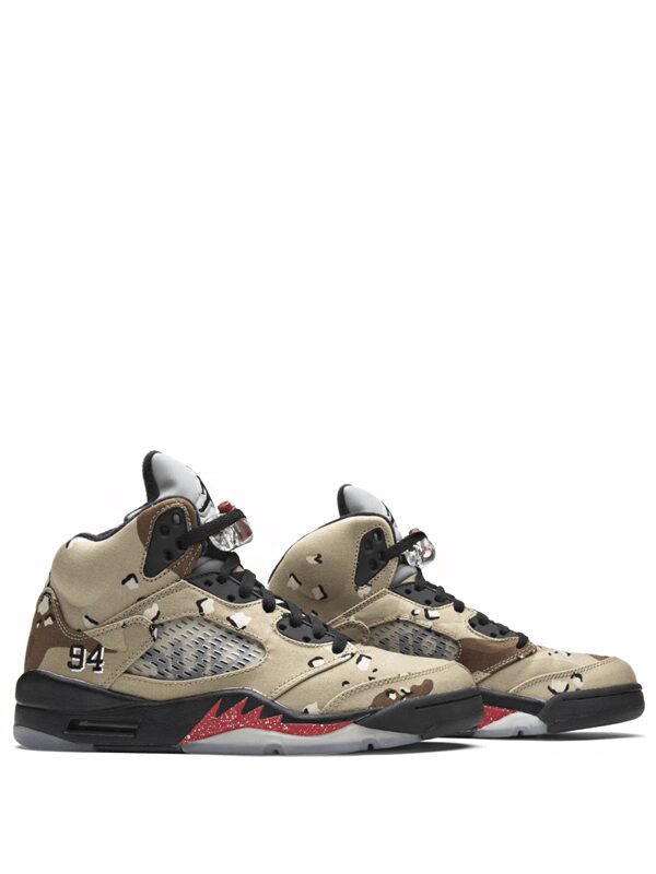 Air Jordan 5 Retro Supreme Desert Camo