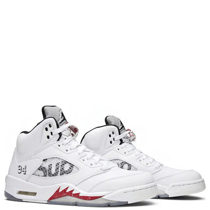 Air Jordan 5 Retro Supreme White