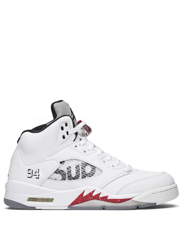 Air Jordan 5 Retro Supreme White