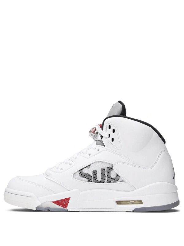 Air Jordan 5 Retro Supreme White