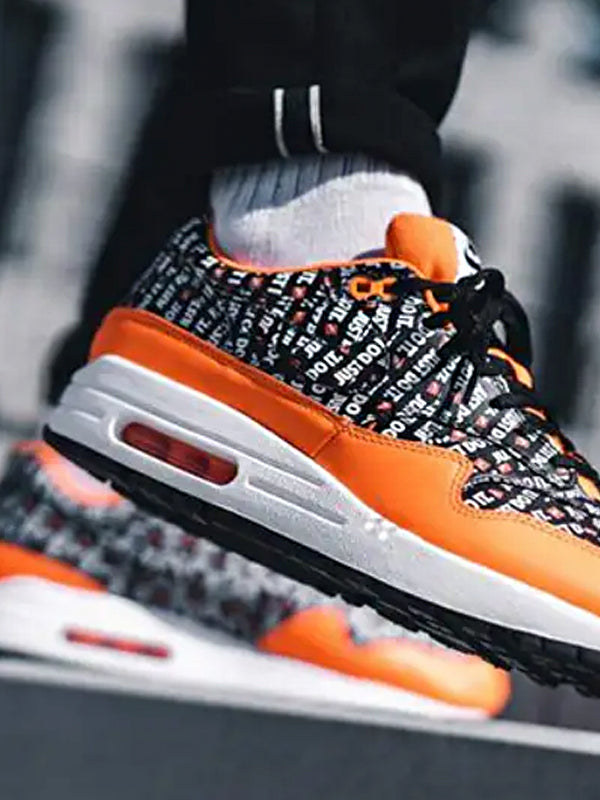 Air Max 1 Just Do It Pack Black Orange