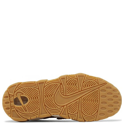 Air More Uptempo Quilted Wheat Gum Light Brown
