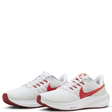 Air Zoom Pegasus 39 Premium White University Red