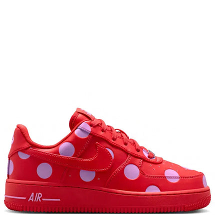 Air Force 1 Low Polka Dots University Red Light Magenta