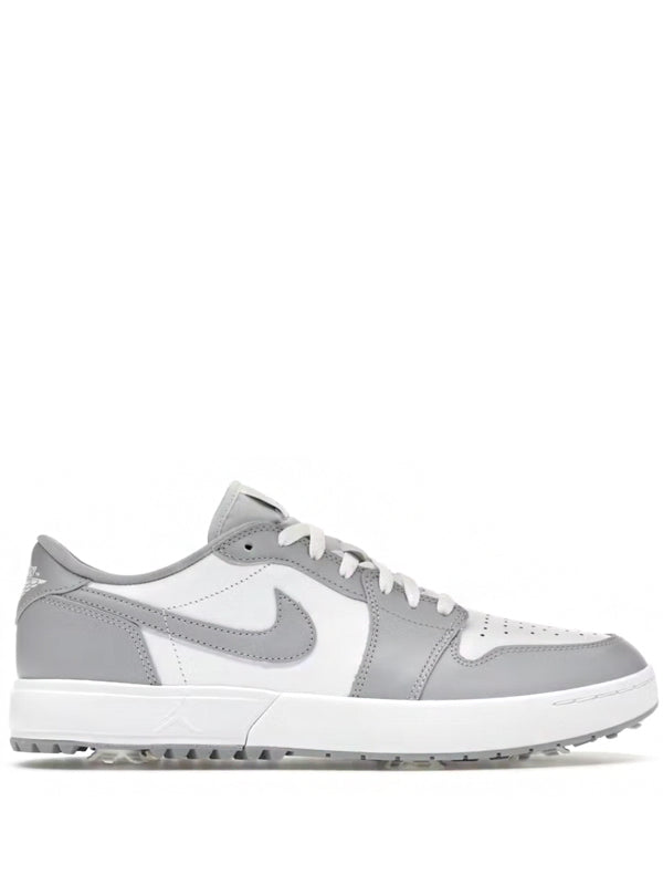 Air Jordan 1 Low Golf Spiked Wolf Grey White