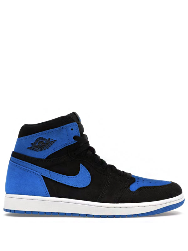 Air Jordan 1 Mid Black Royal Blue