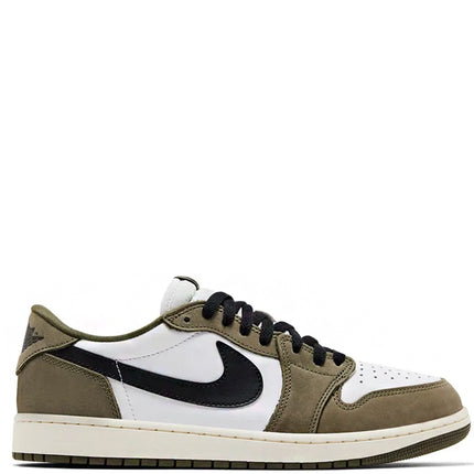 Jordan 1 Retro Low Medium Olive Summit White Sail Black