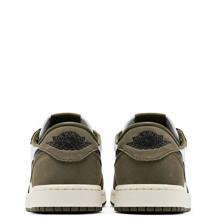 Jordan 1 Retro Low Medium Olive Summit White Sail Black