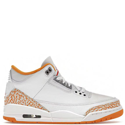 Air Jordan 3 White Orange Peel