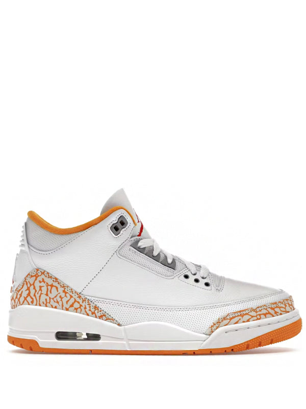 Air Jordan 3 White Orange Peel