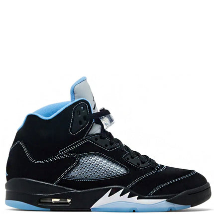 Air Jordan 5 Black Carolina Black University Blue