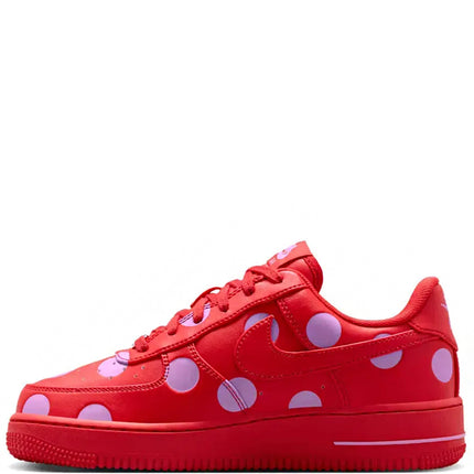 Air Force 1 Low Polka Dots University Red Light Magenta