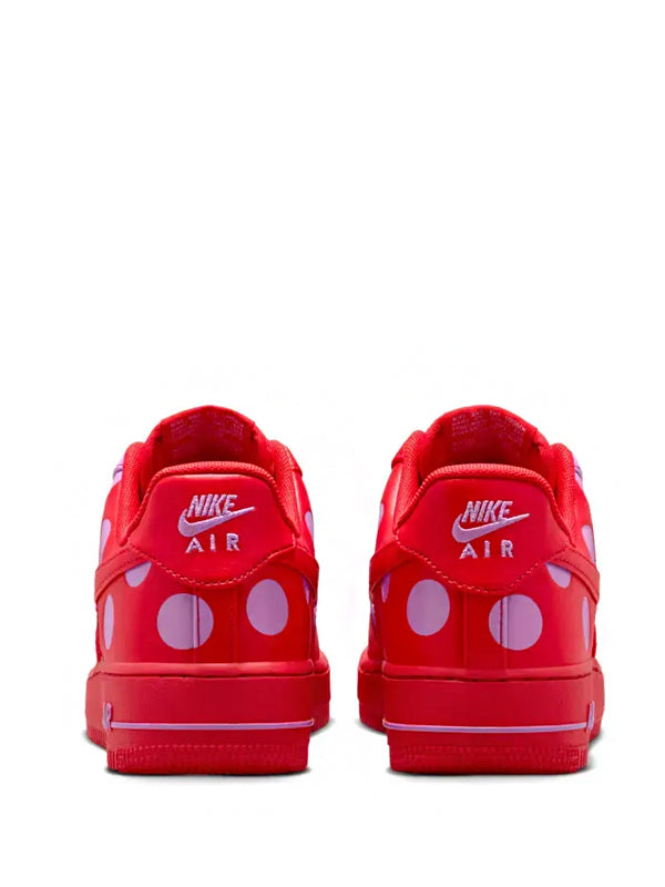 Air Force 1 Low Polka Dots University Red Light Magenta