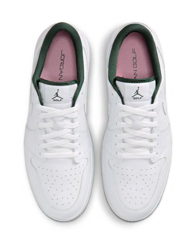Air Jordan 1 Low Golf Spiked White Fir Elemental Pink