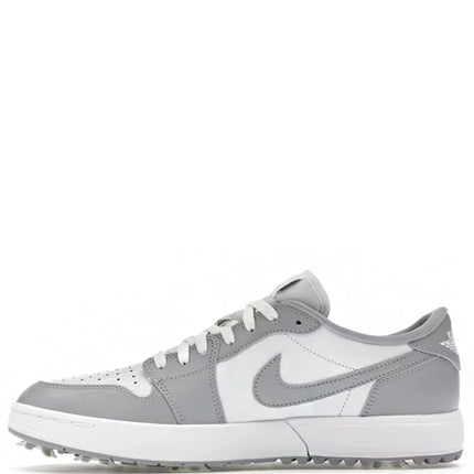 Air Jordan 1 Low Golf Spiked Wolf Grey White