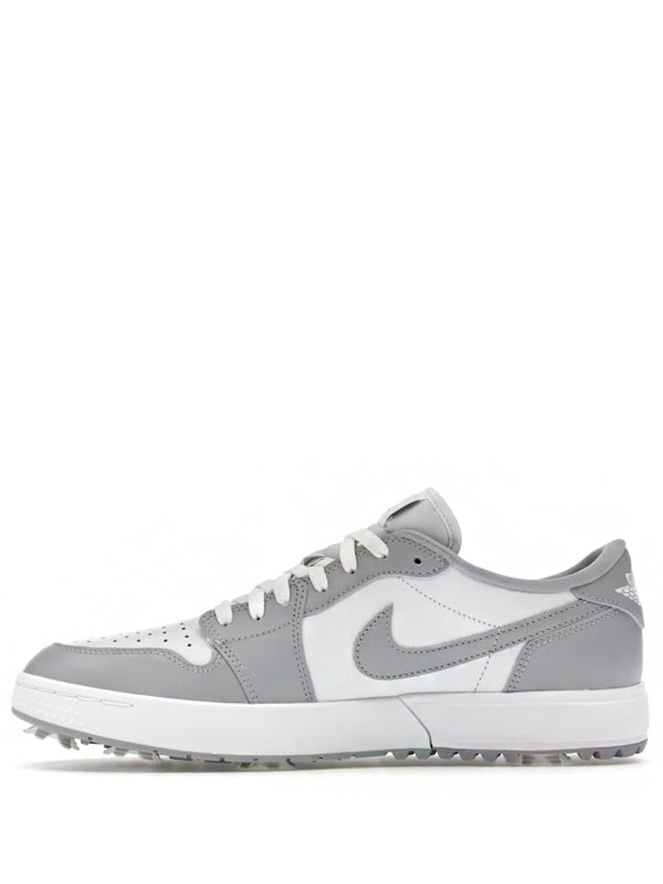 Air Jordan 1 Low Golf Spiked Wolf Grey White